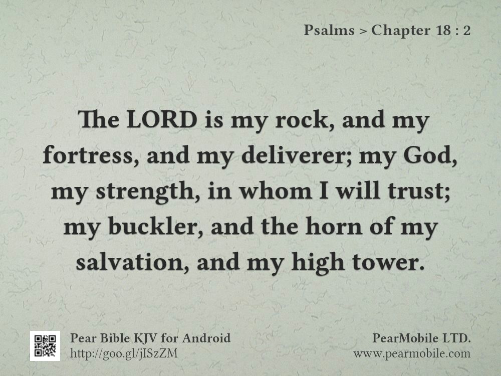 Psalms, Chapter 18:2